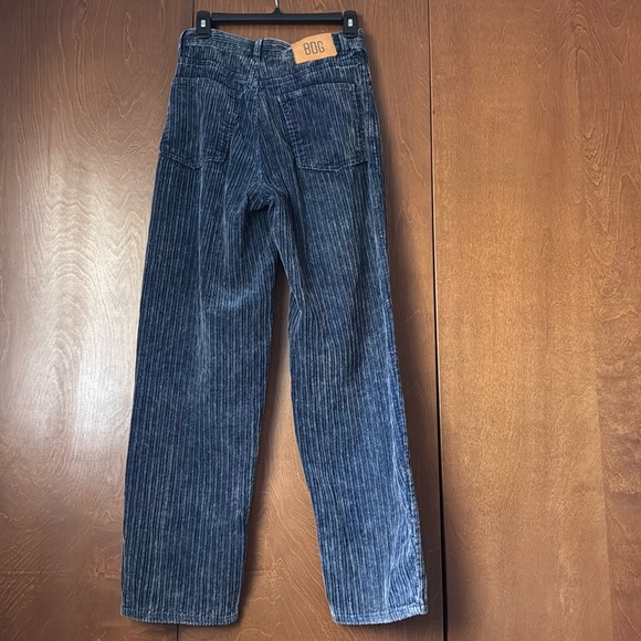 BDG Hi-Rise Baggy Blue Corduroy Pants Urban Outfitters Sz 28 - Picture 4 of 9
